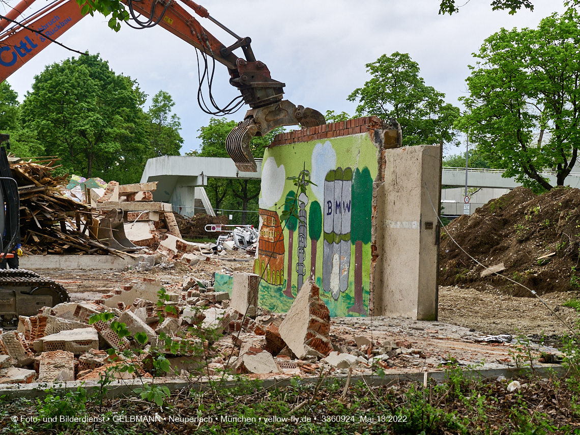 13.05.2022 - Baustelle am Haus für Kinder in Neuperlach